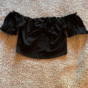 Black SHEIN Crop Top